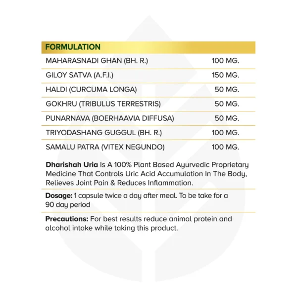 Uria Capsules Controls Uric Acid - Image 5