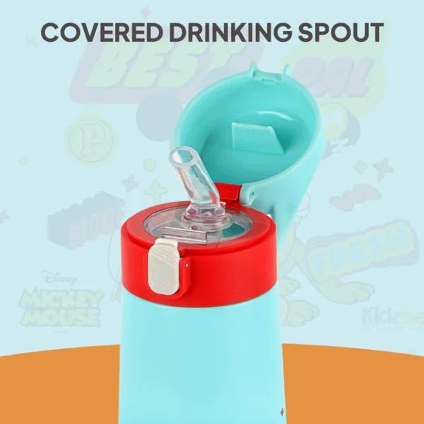 Gulp 3D Touch & Feel One Click Push Thermosteel Flask, 490 ml - Image 6