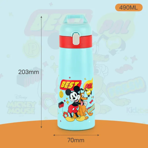 Gulp 3D Touch & Feel One Click Push Thermosteel Flask, 490 ml - Image 3