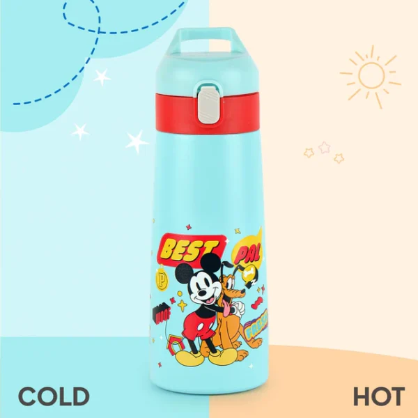 Gulp 3D Touch & Feel One Click Push Thermosteel Flask, 490 ml - Image 2
